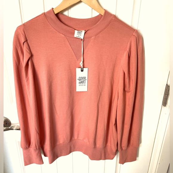 NEW Matilda Jane Good Hart GH Bonnell Sweatshirt Canyon Clay Size M - Picture 2 of 8